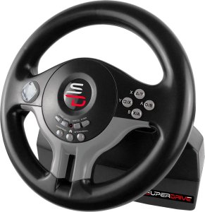 Kierownica Subsonic Subsonic | Game Steering Wheel | SV200 | Juodas | Game racing wheel 1