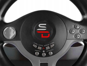 Kierownica Subsonic Game Steering Wheel SV200 Czarny Game racing wheel 2
