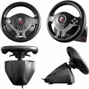 Kierownica Subsonic Game Steering Wheel SV200 Czarny Game racing wheel 5