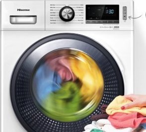 Pralko-suszarka Hisense Pralka-suszarka HISENSE WDQA8014EVJM 14