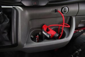 Latarka Milwaukee USB įkraunamas prožektorius ant galvos MILWAUKEE L4 HL2-301 5