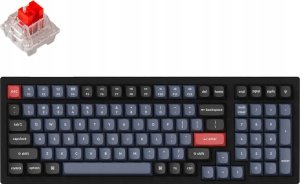 Klawiatura Keychron Keychron K4 Pro QMK/VIA Wireless - US išdėstymas - Gateron K Pro Raudona Switches (K4P-H1) Belaidė Klaviatūra 1