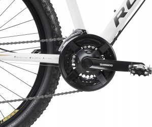 Romet Dviratis Romet Rambler R6.4 26" 2023 baltas-auksinis-20" / XL (Dydis: 20" / XL) 4