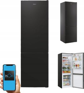 Lodówka Candy Candy | Šaldytuvas | CCT3L517EB | Energy efficiency class E | Free standing | Combi | Height 176 cm | No Frost system | Šaldytuvas net capacity 186 L | Šaldiklis net capacity 74 L | Ekranas | 39 dB | Juodas 17