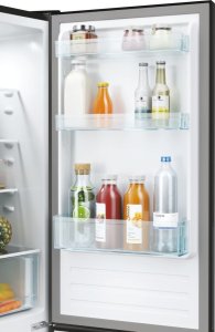 Lodówka Candy Candy | Šaldytuvas | CCT3L517EB | Energy efficiency class E | Free standing | Combi | Height 176 cm | No Frost system | Šaldytuvas net capacity 186 L | Šaldiklis net capacity 74 L | Ekranas | 39 dB | Juodas 23