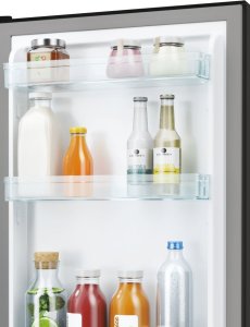 Lodówka Candy Candy | Šaldytuvas | CCT3L517EB | Energy efficiency class E | Free standing | Combi | Height 176 cm | No Frost system | Šaldytuvas net capacity 186 L | Šaldiklis net capacity 74 L | Ekranas | 39 dB | Juodas 28