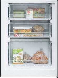 Lodówka Candy Candy | Šaldytuvas | CCT3L517EB | Energy efficiency class E | Free standing | Combi | Height 176 cm | No Frost system | Šaldytuvas net capacity 186 L | Šaldiklis net capacity 74 L | Ekranas | 39 dB | Juodas 7