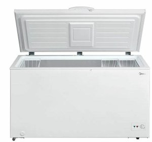 Zamrażarka Midea Midea Freezer | MDRC405FEE01 | Energy efficiency class E | Chest | Free standing | Height 85 cm | Total net capacity 290 L | White 4