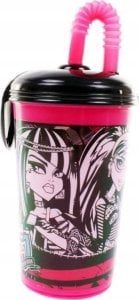 Stor Kubek Ze Słomką Monster High 430ml 1