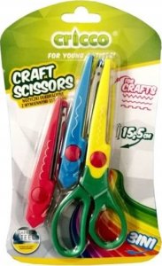 Cricco Nożyczki dekoracyjne Craft z ostrzami CRICCO 4