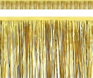 GoDan Girlanda dekoracyjna metaliczna złota 30x300cm 4