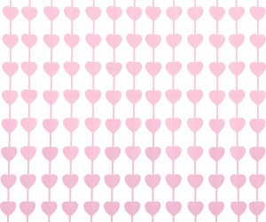 GoDan Kurtyna Macaron serca jasnoróżowa 100x200cm 4