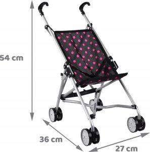 Jokomisiada Wózek spacerowy dla Lalek lekka spacerówka ZA4545 5