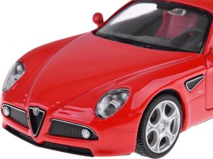 Jokomisiada Auto metalowe model Alfa Romeo 8C Competizione skala 1:32 światła ZA4607 3