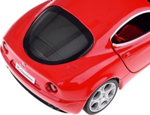 Jokomisiada Auto metalowe model Alfa Romeo 8C Competizione skala 1:32 światła ZA4607 8