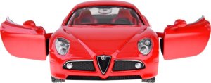 Jokomisiada Auto metalowe model Alfa Romeo 8C Competizione skala 1:32 światła ZA4607 9