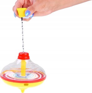 Jokomisiada Tradycyjny kolorowy bączek wirująca zabawka ZA4728 2