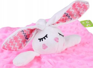 Jokomisiada Pluszowa Przytulanka Królik uspokajacz metka ZA4745 4