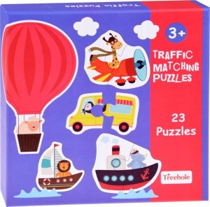 Jokomisiada Puzzle układanka 23 ele Pojazdy Samochody maszyny budowlane ZA4750 9
