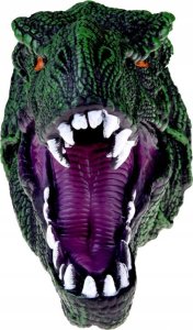 Jokomisiada Dinozaur T-REX Rękawica Gumowa Pacynka na rękę Głowa dinozaura ZA4757 5