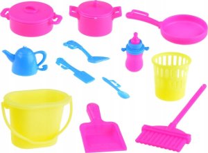 Jokomisiada Zestaw Sukienki buty akcesoria dla lalki ZA4741 6