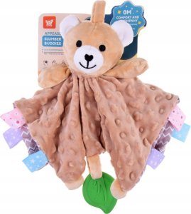 Jokomisiada Pluszowa Przytulanka Miś uspokajacz metka ZA4744 7