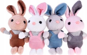 Jokomisiada Pluszowa maskotka Królik w spodenkach zawieszka ZA4775 8