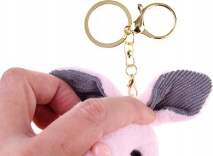 Jokomisiada Pluszowa maskotka Królik w spodenkach zawieszka ZA4775 10