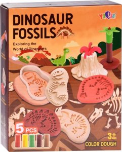 Jokomisiada Masa plastyczna formy dinozaury ciastolina ZA4778 5