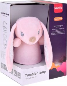 Jokomisiada Pluszowy Królik Lampka nocna zmieniająca kolory Pozytywka ZA4771 7