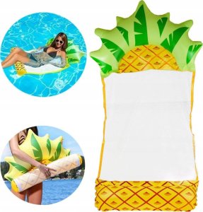 Jokomisiada Dmuchany materac Hamak wodny siatka, model ananas na basen i plażę SP0760 2