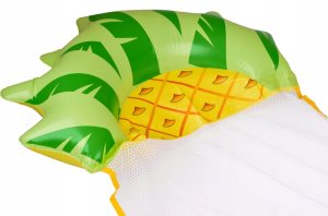 Jokomisiada Dmuchany materac Hamak wodny siatka, model ananas na basen i plażę SP0760 3