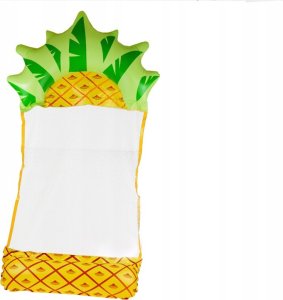 Jokomisiada Dmuchany materac Hamak wodny siatka, model ananas na basen i plażę SP0760 4