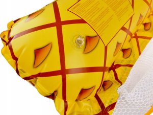 Jokomisiada Dmuchany materac Hamak wodny siatka, model ananas na basen i plażę SP0760 5