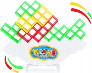 Jokomisiada Klocki Konstrukcyjne Wieża Balansująca Tetris 3D Gra Zręcznościowa ZA4967 2