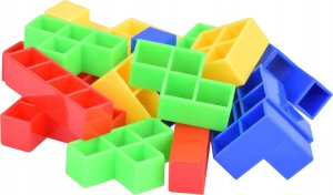 Jokomisiada Klocki Konstrukcyjne Wieża Balansująca Tetris 3D Gra Zręcznościowa ZA4967 5