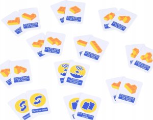 Jokomisiada Klocki Konstrukcyjne Wieża Balansująca Tetris 3D Gra Zręcznościowa ZA4967 6