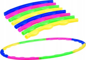 Jokomisiada Zestaw sportowy 5w1 Hula hop Dysk Skakanka Piłki Lotka SP0769 3