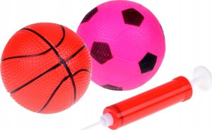 Jokomisiada Zestaw sportowy 5w1 Hula hop Dysk Skakanka Piłki Lotka SP0769 6