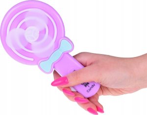 Jokomisiada Cukierkowy Kolorowy Wiatraczek ręczny dla dziecka Zabawka Wiatrak ZA4966 2