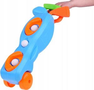 Jokomisiada Zestaw do gry w Mini Golfa + stojak na kółkach i akcesoria SP0765 6