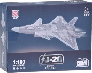Jokomisiada Zestaw klocków samolot bojowy J-20 model 1:100 ZA5026 6