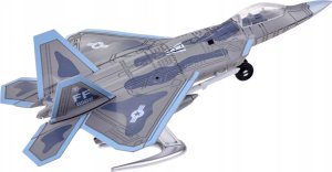 Jokomisiada Zestaw klocków samolot odrzutowiec model F-22 1:100 ZA5027 3