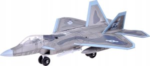 Jokomisiada Zestaw klocków samolot odrzutowiec model F-22 1:100 ZA5027 4