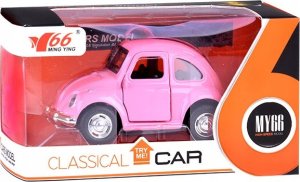 Jokomisiada Autko Garbusek metalowy samochodzik otwierane drzwi światło dźwięk ZA4991 9