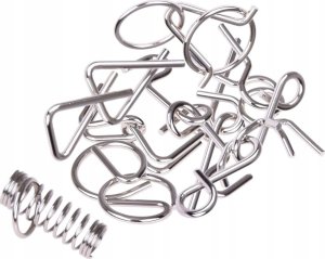 Jokomisiada Metalowa Układanka puzzle łamigłówka zagadka logiczna 9 ele ZA5066 1