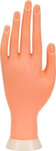 Activeshop Ręka dłoń do ćwiczeń nauki manicure paznokcie tips 35 4
