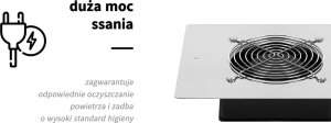 Activeshop Pochłaniacz pyłu do zabudowy Momo X1S 60W Professional 5