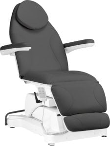 Activeshop Fotel kosmetyczny elektryczny Sillon Basic 3 siln. obrotowy szary 1