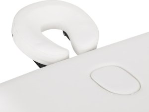 Activeshop Stół składany do masażu drewniany Komfort Activ Fizjo Lux 2 segmentowy 190x70 BIAŁY 5